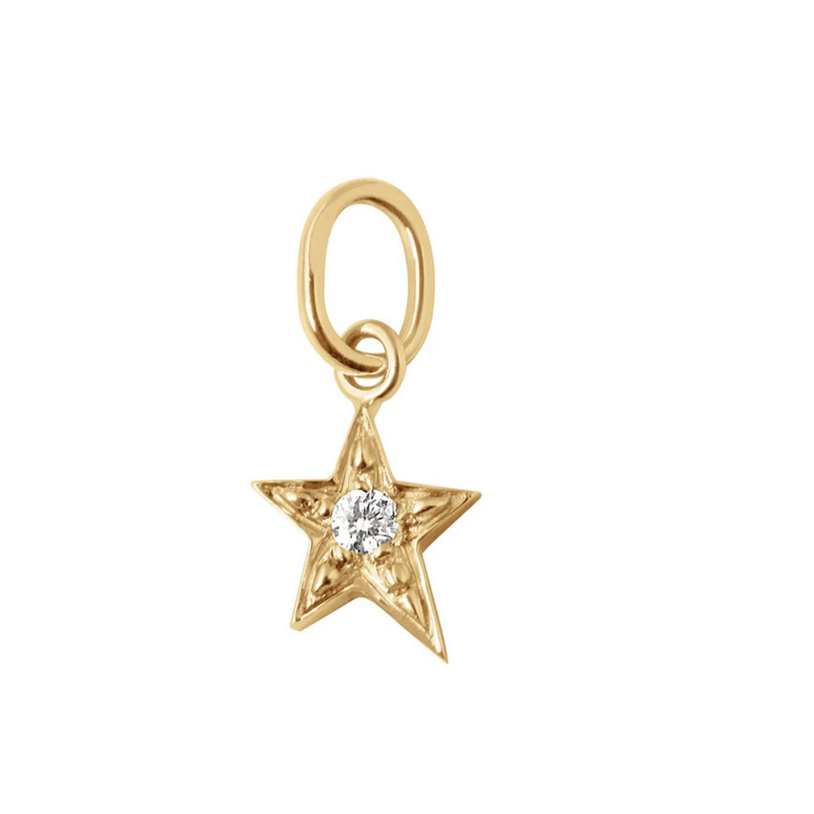 Gigi Clozeau 18k Gold Star Diamond Pendant