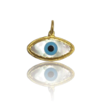 ARA 24k Collection Mother of Pearl Eye Pendant/Charm