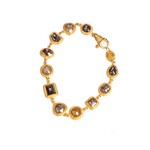 ARA Collection Raw Diamond and 24k Gold Bracelet