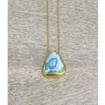 ARA Collection 24K Gold and Larimar Necklace