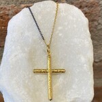 ARA Collection 24k Gold and Oxidized Silver Chain with Silver Clasp
