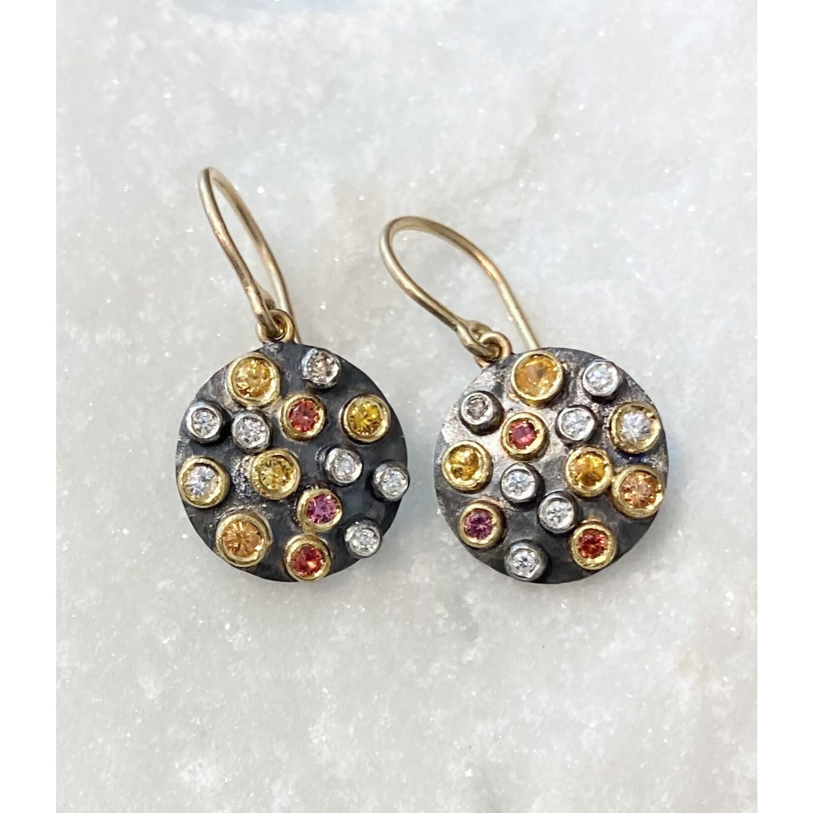 Annie Fensterstock Cornucopia Earrings