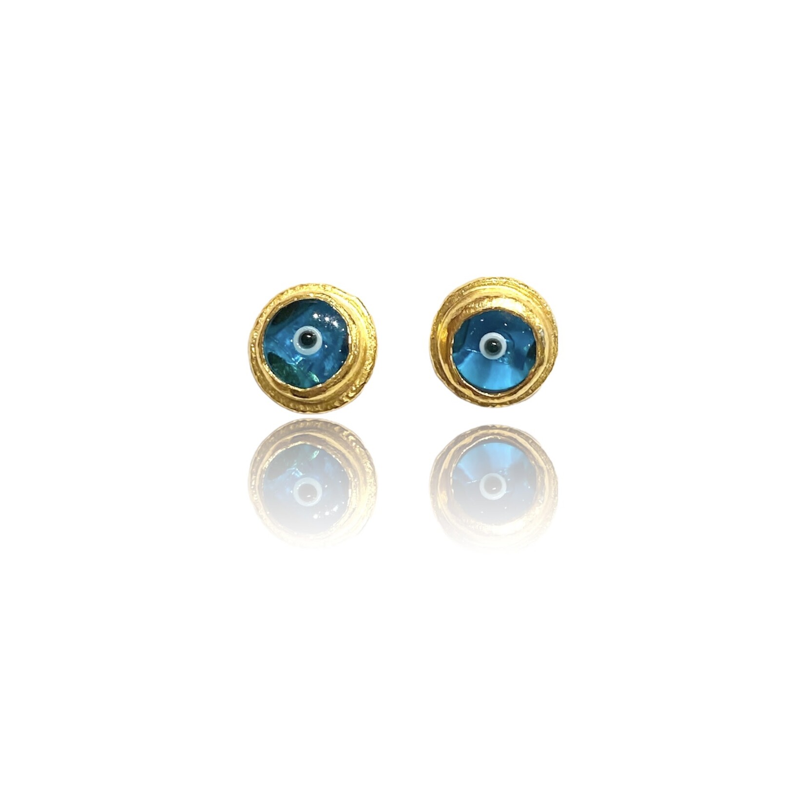 ARA Collection 24k Gold Eye Post Earrings