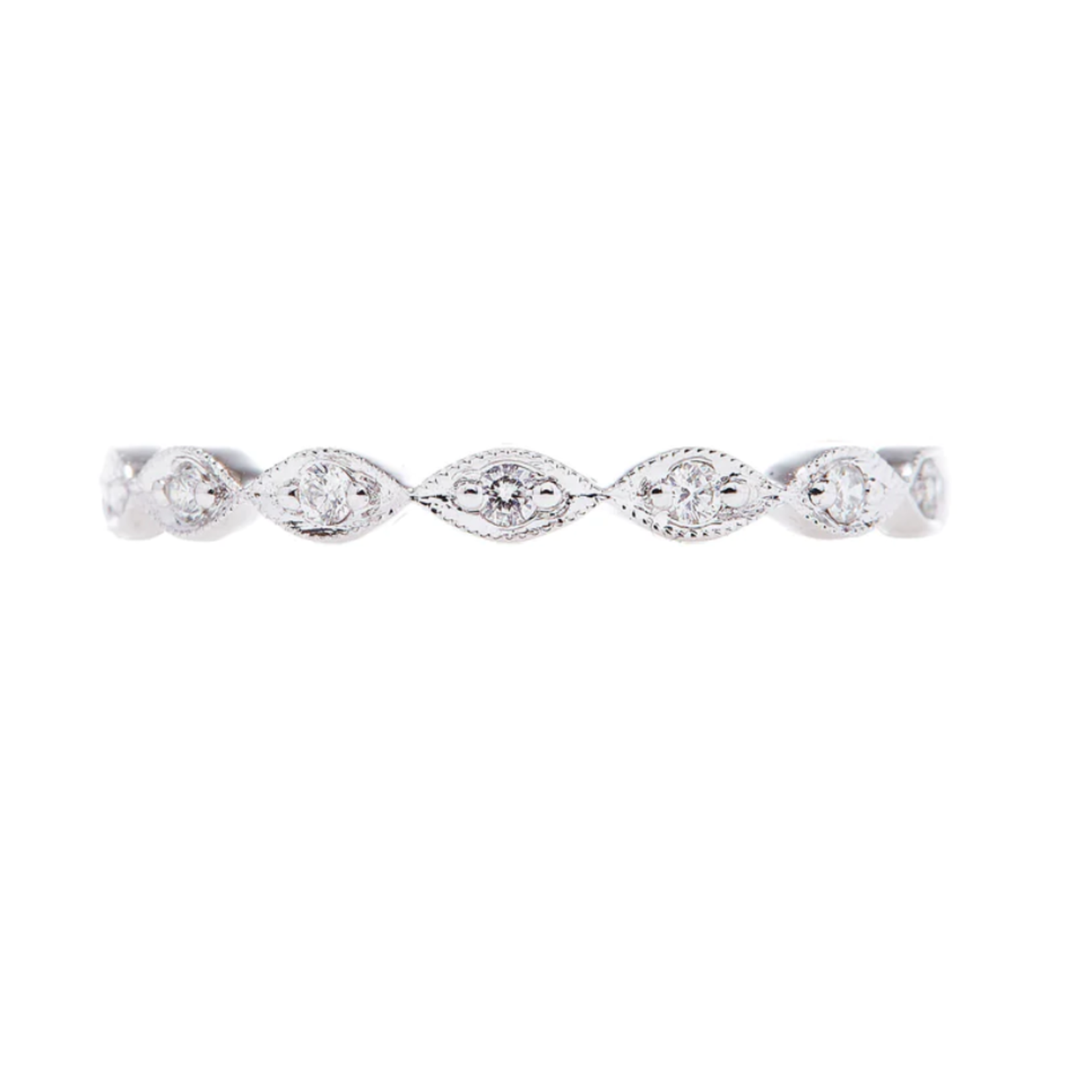 Sethi Couture White Gold Eleanor Diamond Band