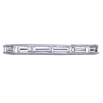 Sethi Couture White Gold Silhouette Baguette Diamond Band
