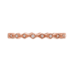 Sethi Couture Rose Gold Isabella Diamond Band