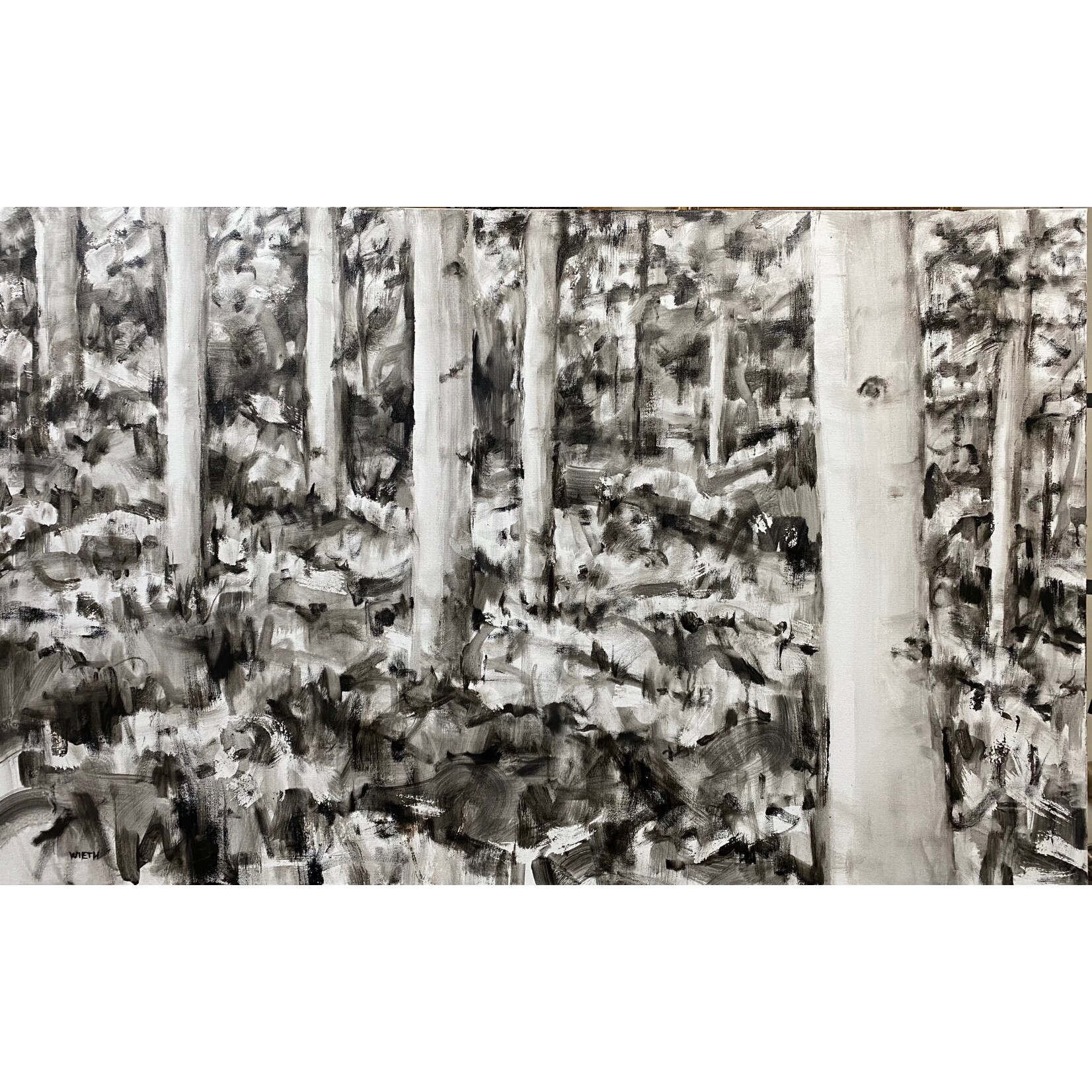 Richard Wieth "Monochromatic Forest"