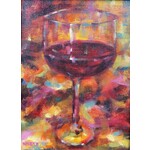 Richard Wieth "Glass of Red"