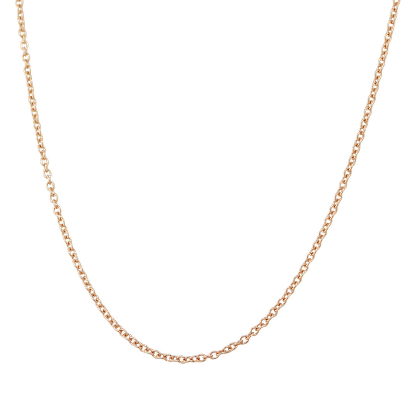 Heather Moore 14K Rose Gold 1.5mm Chain, 18"