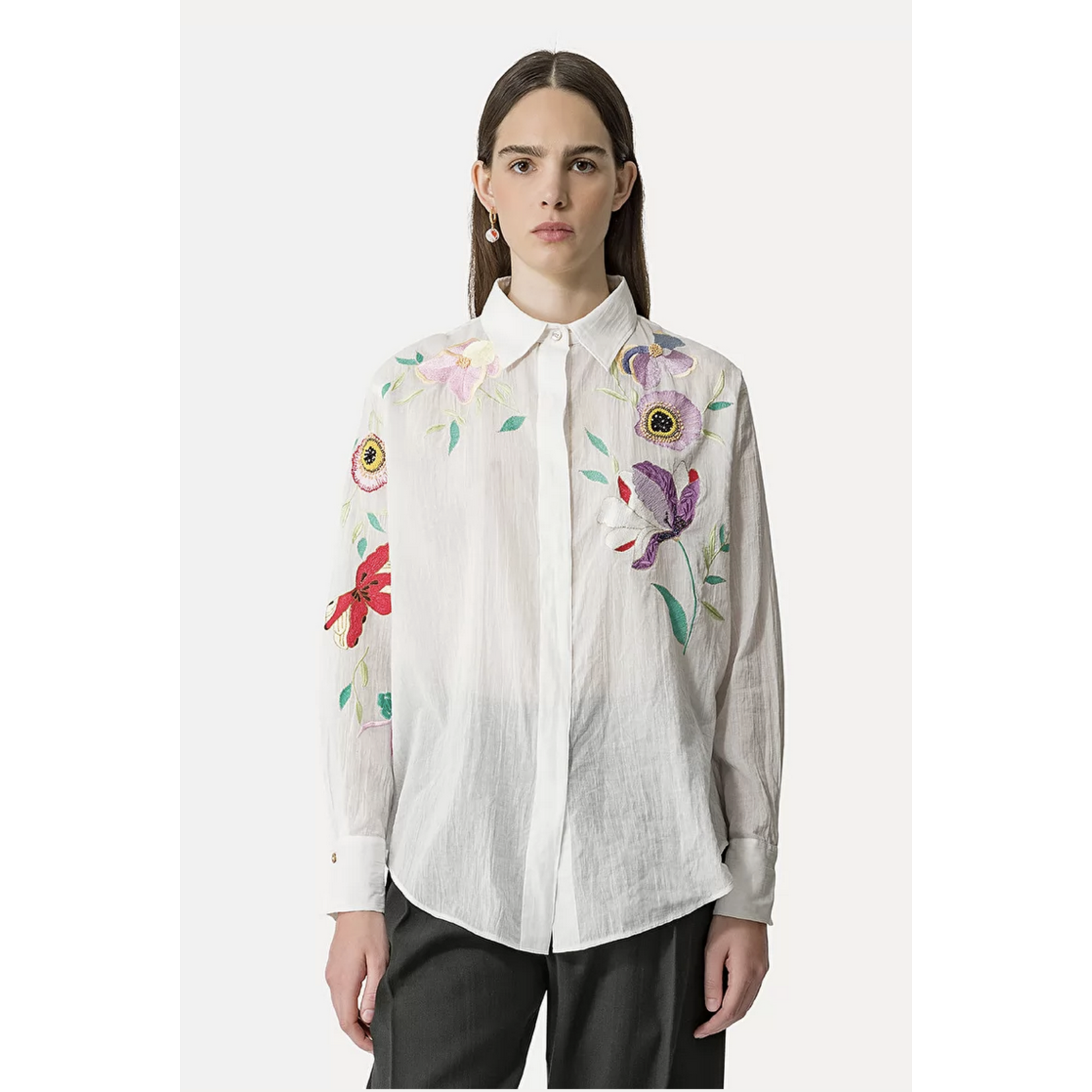 Forte Forte Heaven Embroidery Shirt