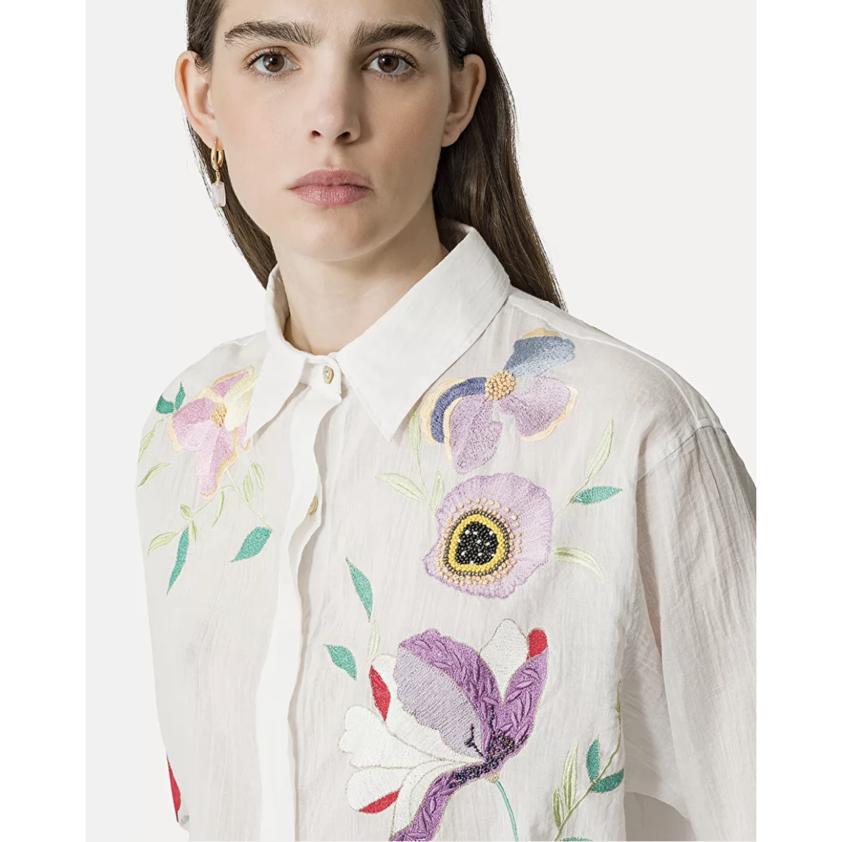Forte Forte Heaven Embroidery Shirt