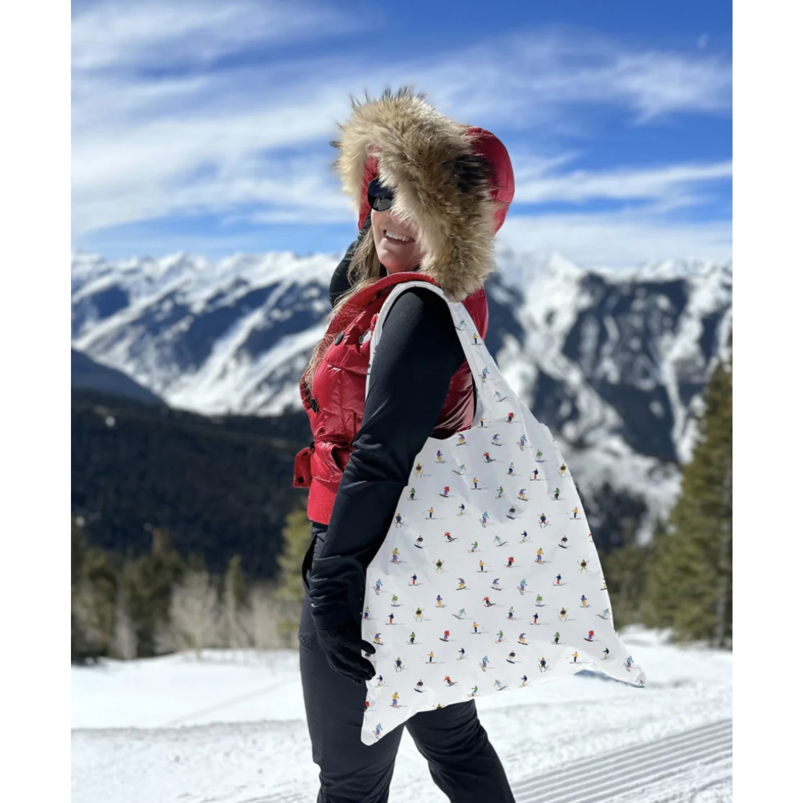 Hi, Love Carryall Tote - Skier