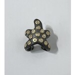 ARA Collection Oxidized Silver & Diamond Starfish Ring