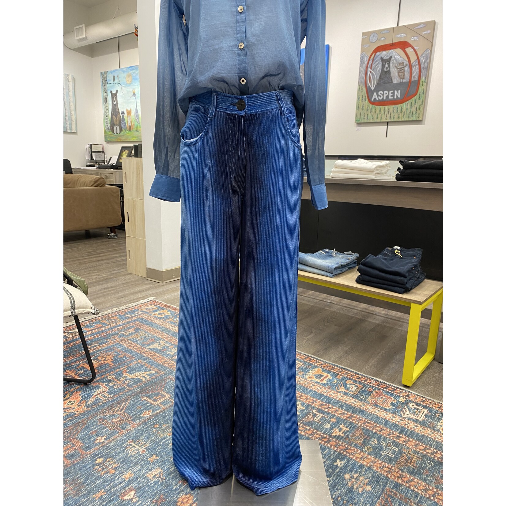 Forte Forte Degradé Denim Velvet Pants