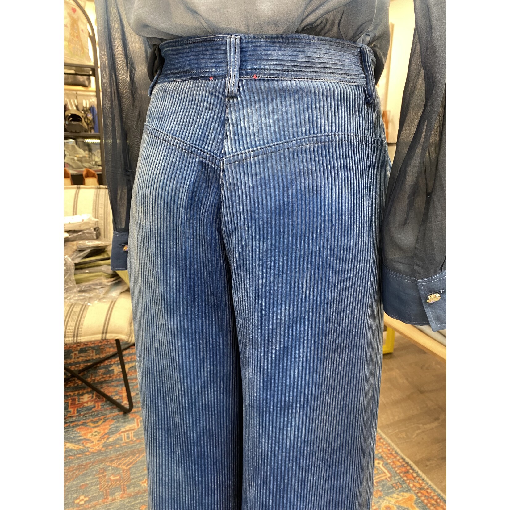 Forte Forte Degradé Denim Velvet Pants