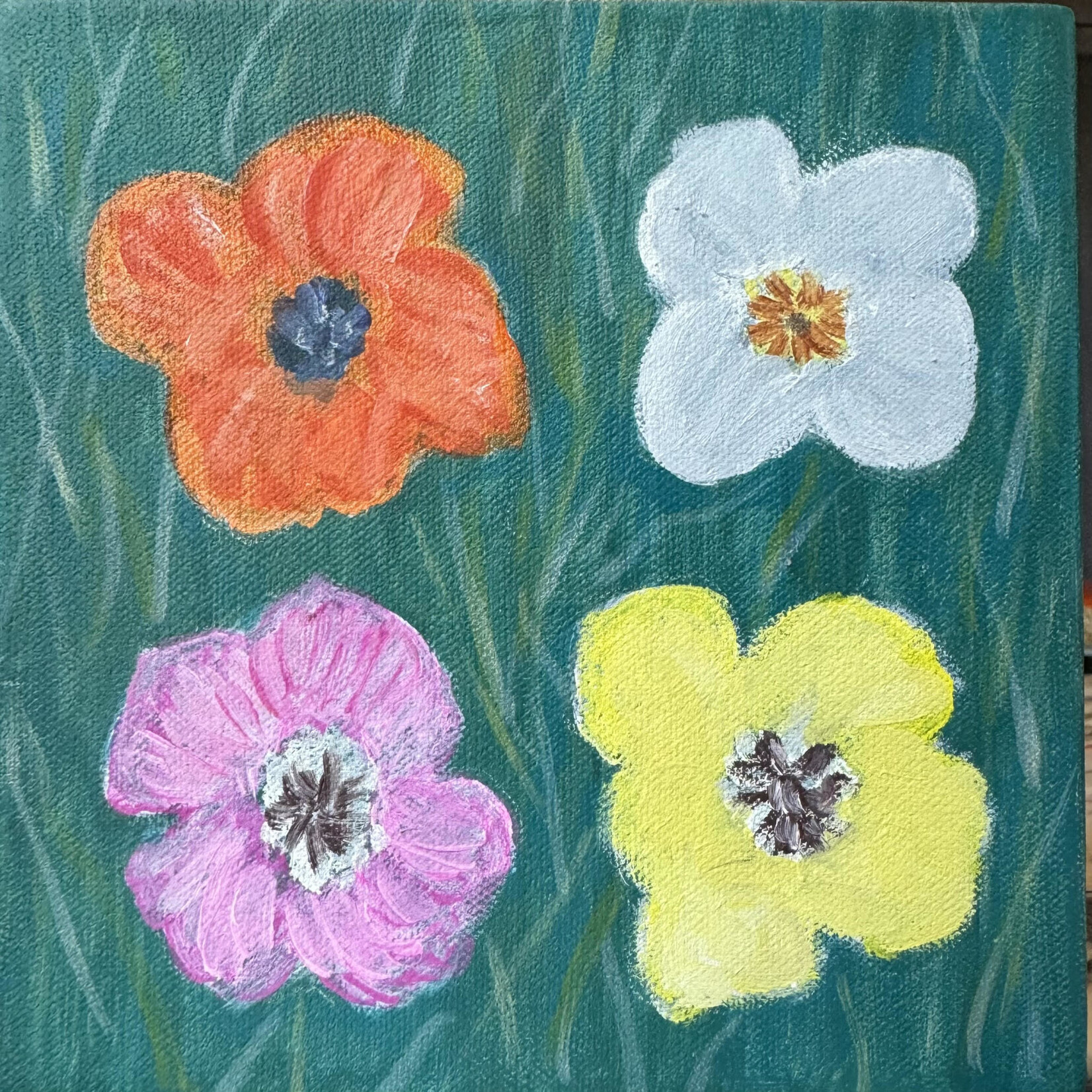 Kim Wyly "Spring Flowers"