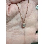 Perfect Jewel Heist 14K Rose Gold Princess Necklace