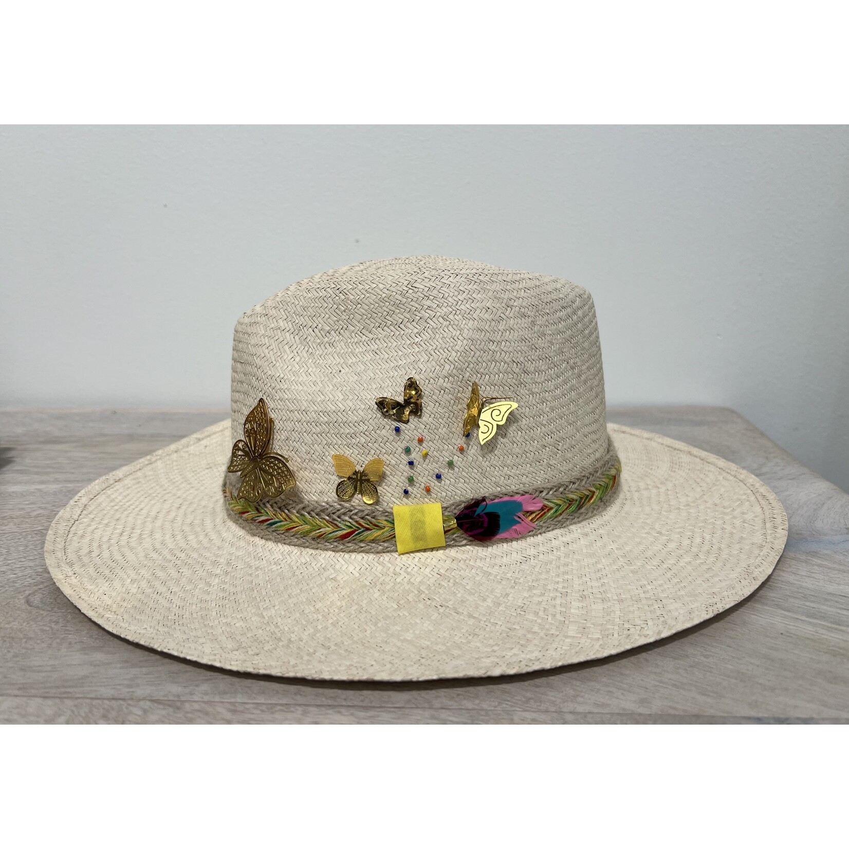 Butterfly Straw Hat