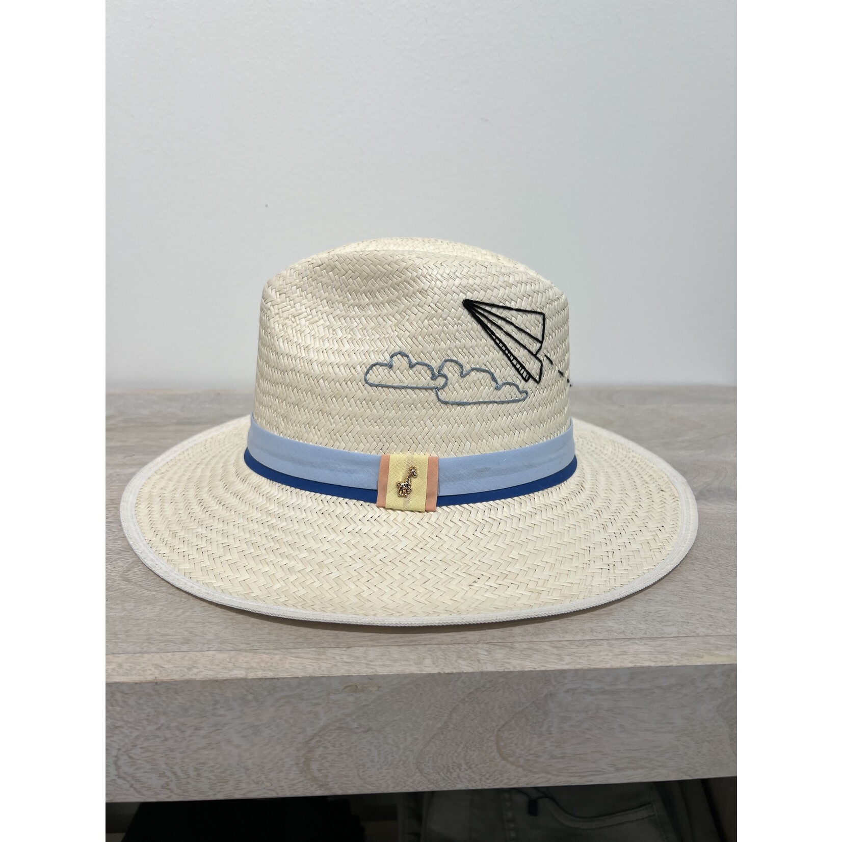 Paper Airplane Straw Hat