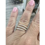 Andi Alyse Diamond Triple Wrap Ring 14k Yellow Gold