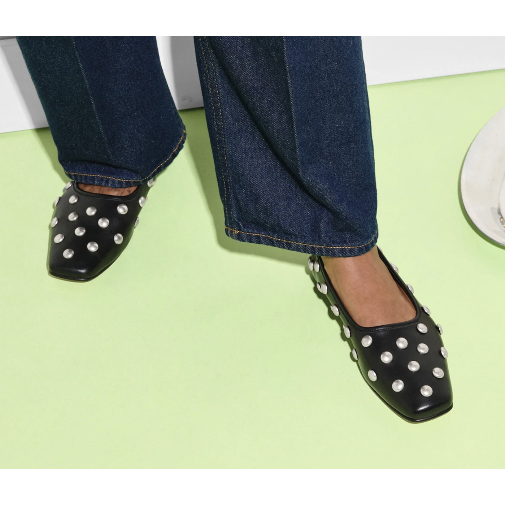 Freda Salvador Jessie Studded Flat