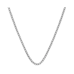 Sethi Couture 14k White Gold Medium Twisted Thicker Chain 16 Inches
