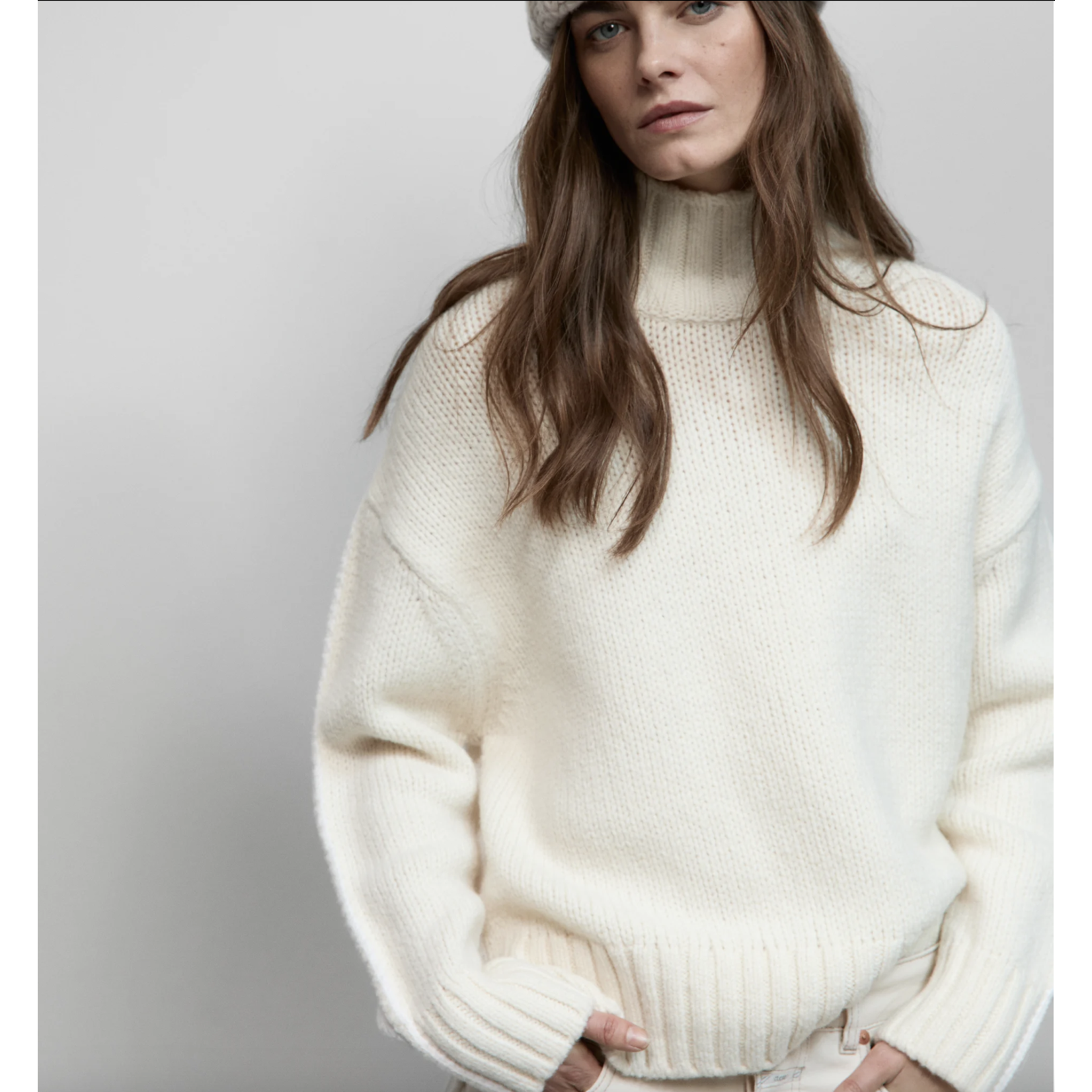 Closed Rollneck Long Sleeve Knit