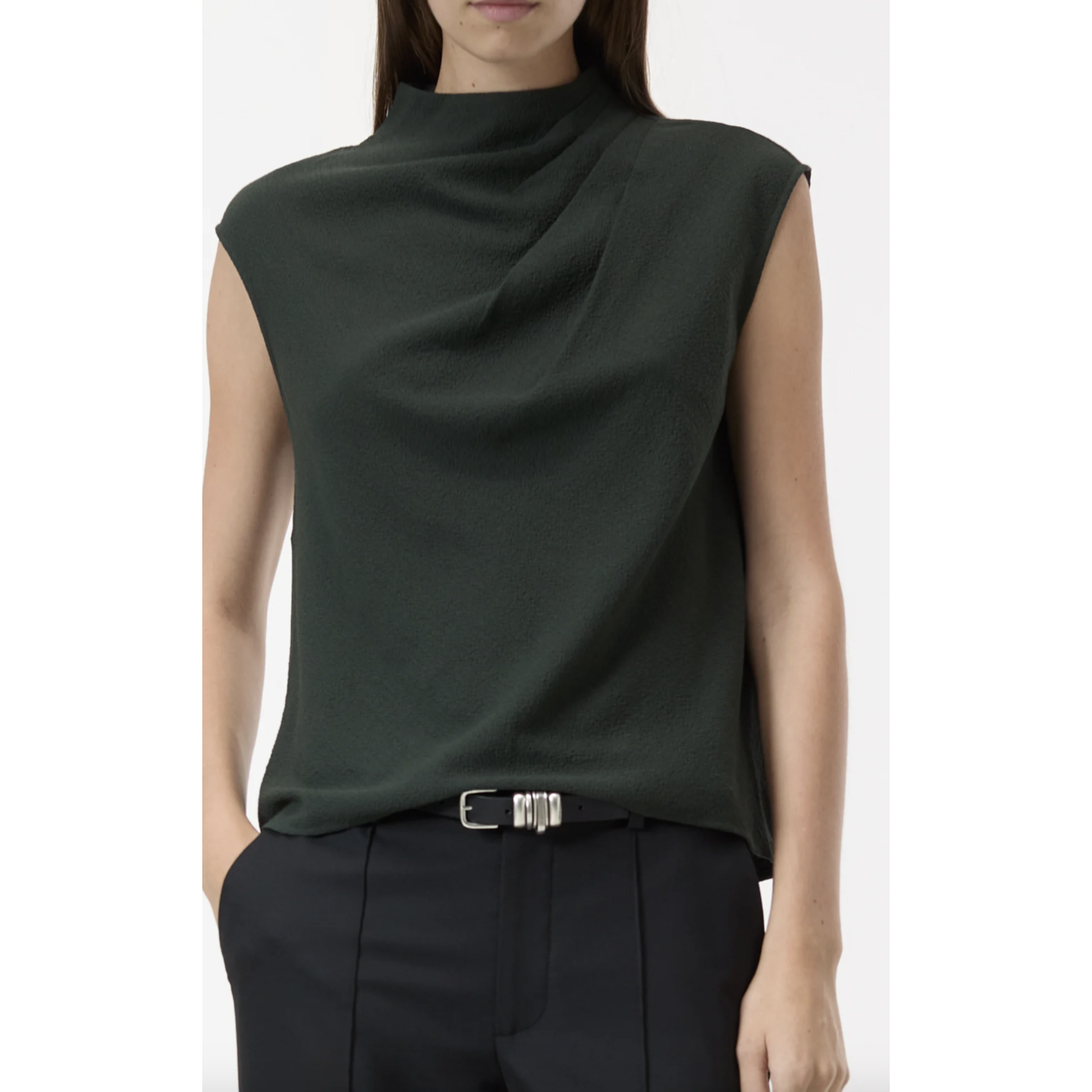Closed Draped Top