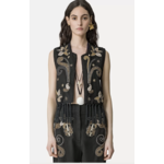Forte Forte "frangipane gardens" waistcoat