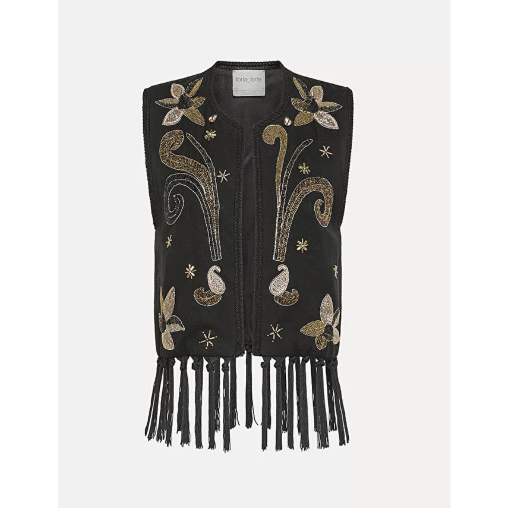 Forte Forte "frangipane gardens" waistcoat