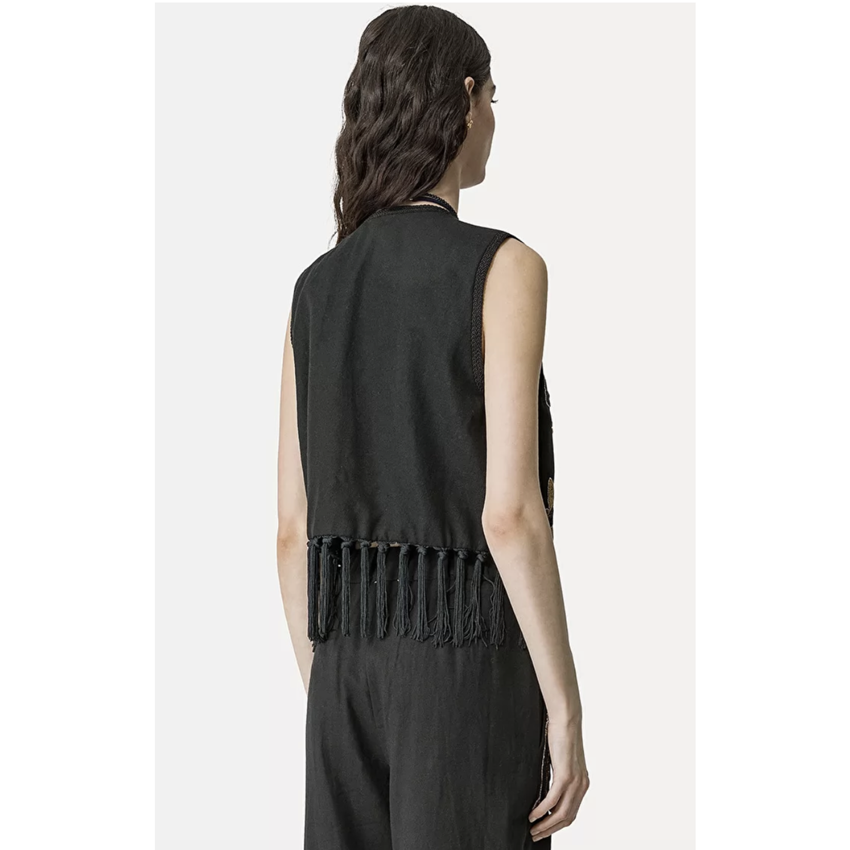 Forte Forte "frangipane gardens" waistcoat