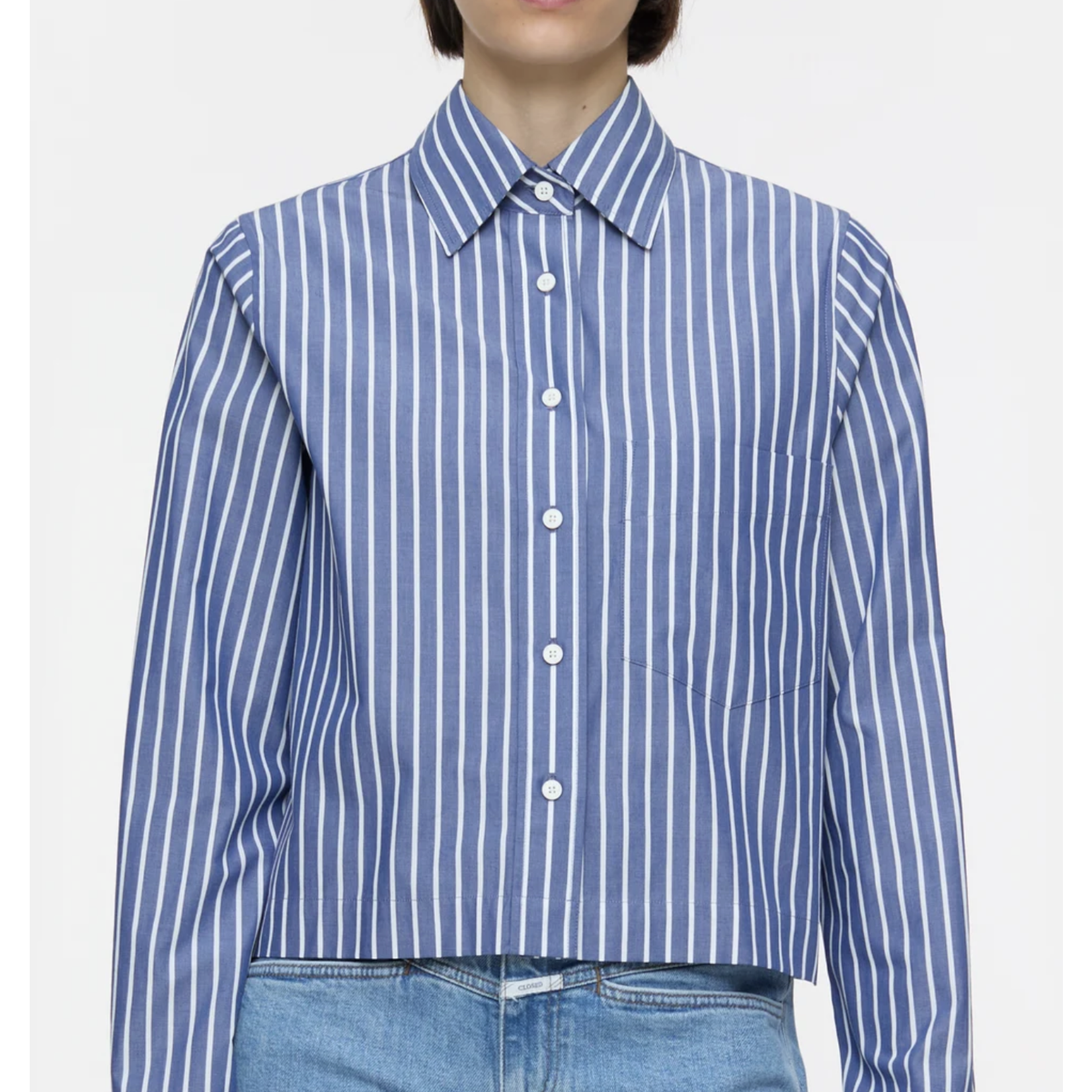 Closed Cropped Classic Shirt