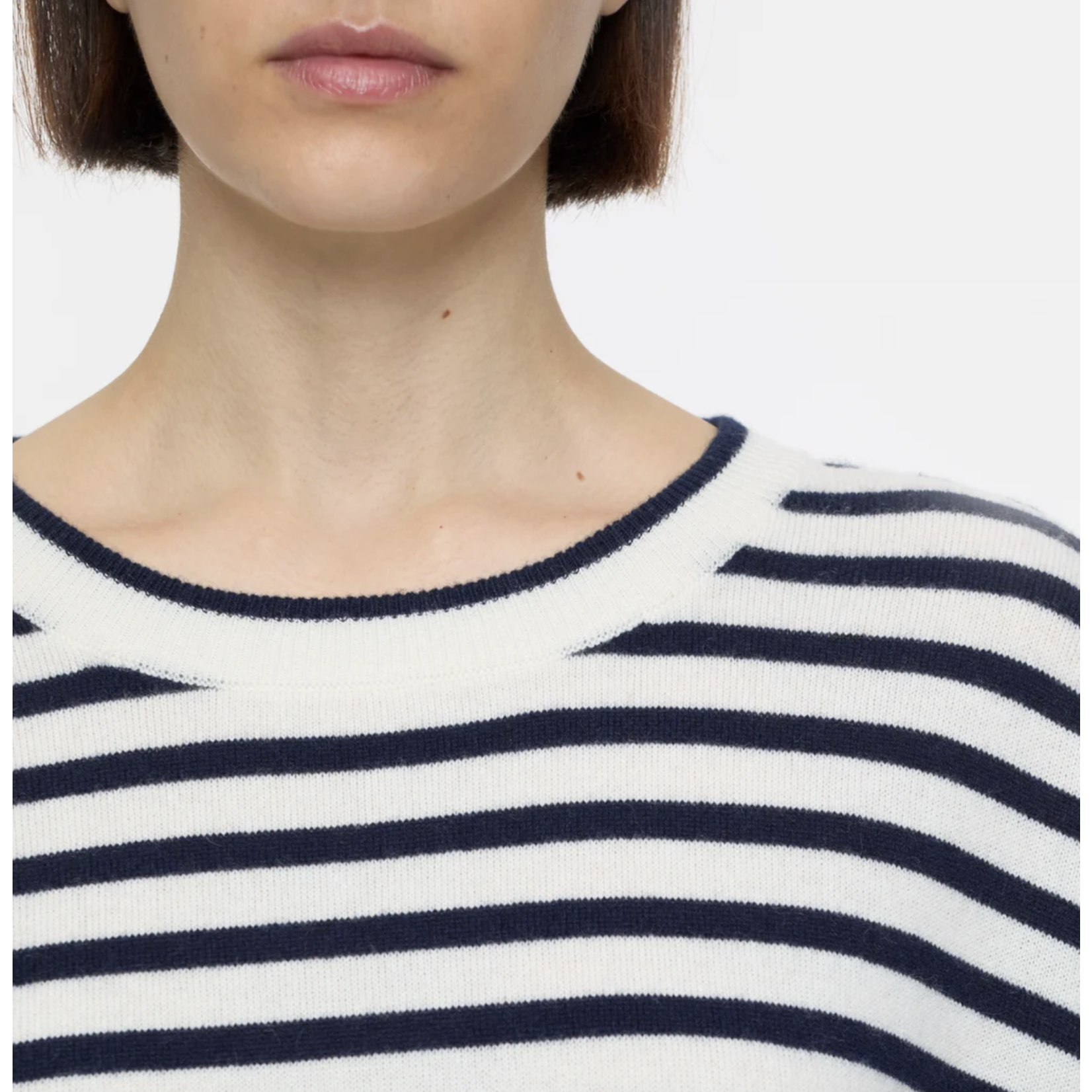 Closed Striped Crewneck Longsleeve