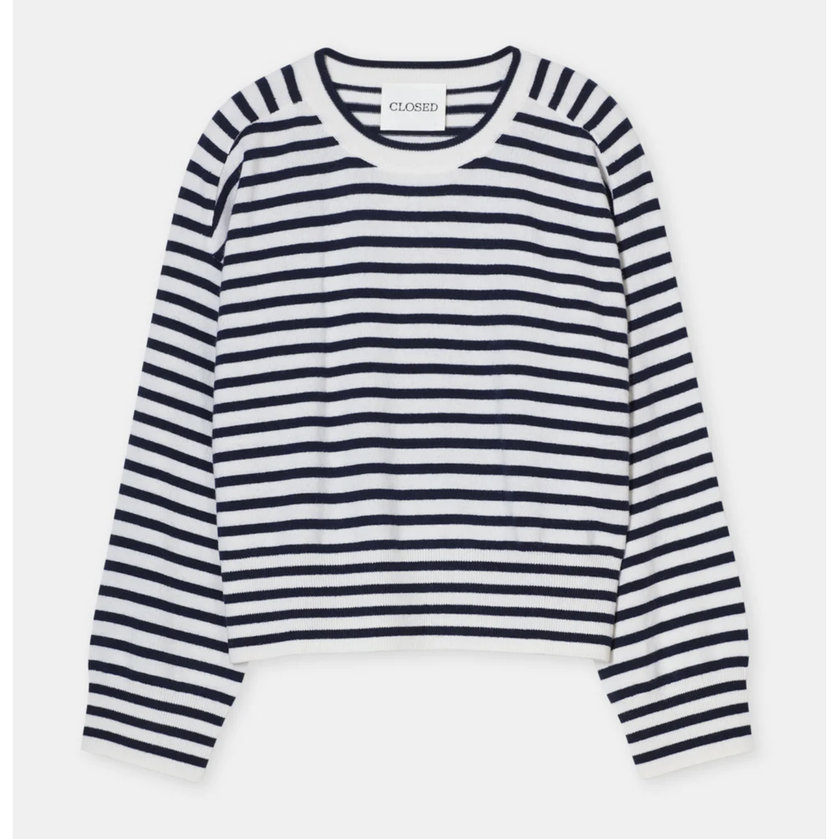 Closed Striped Crewneck Longsleeve