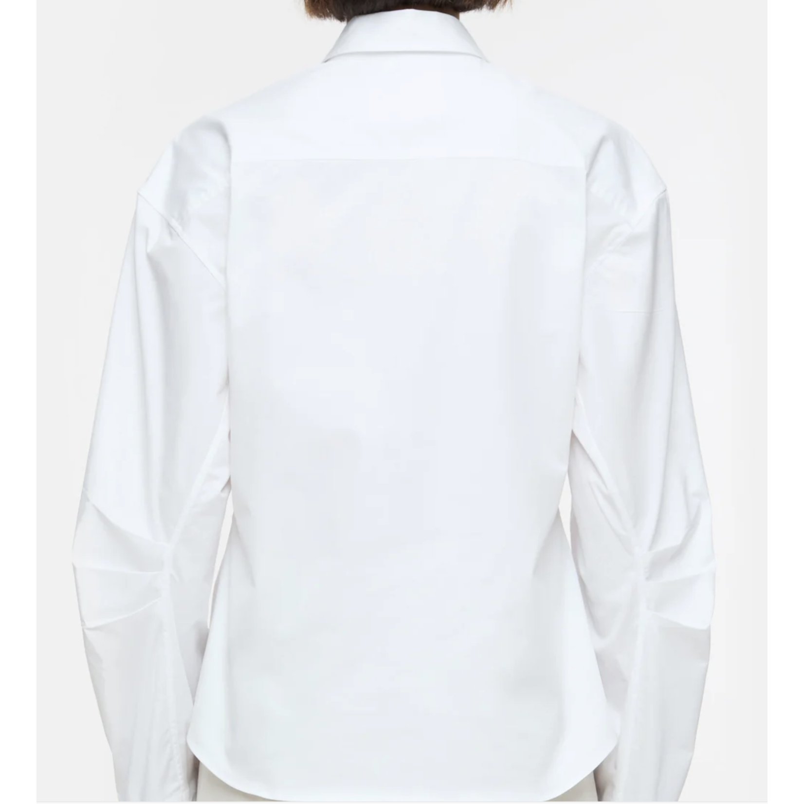 Closed Pleated Sleeve Shirt