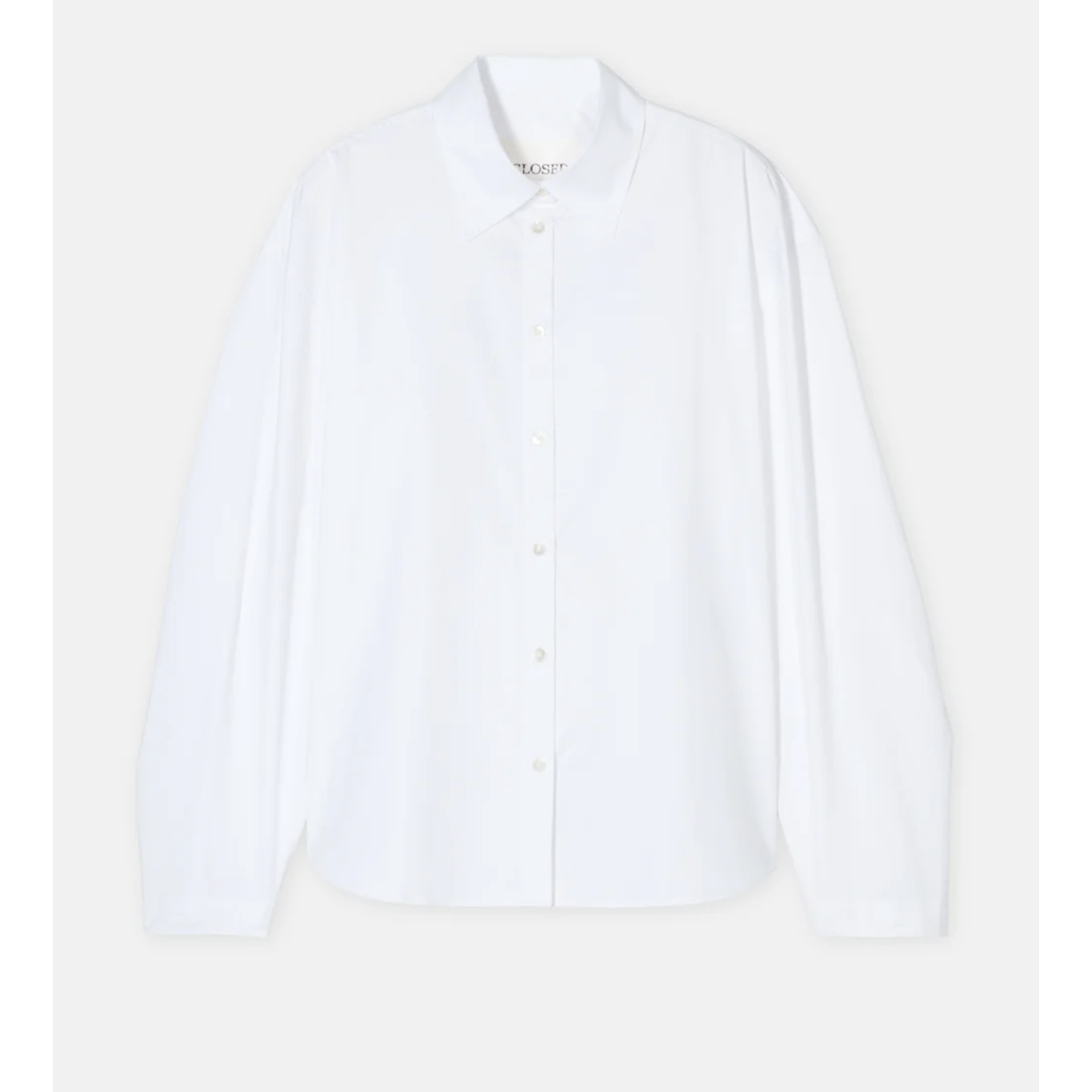 Closed Pleated Sleeve Shirt