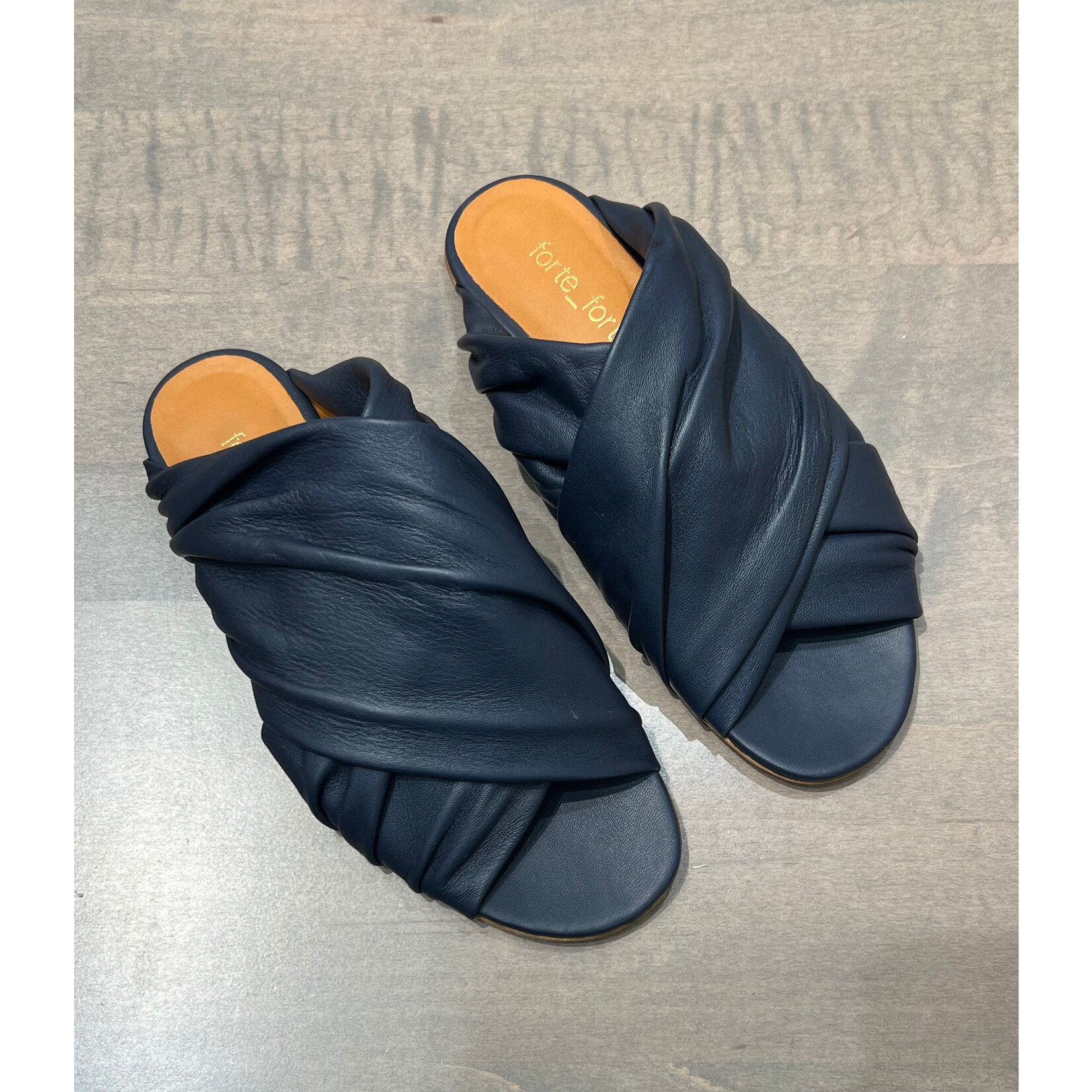 Forte Forte Nappa Leather Flat Sandals