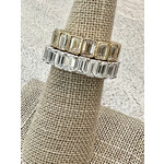 Perfect Jewel Heist 14K Yellow Gold & Bezel Set LAB Grown Diamond Eternity Band 6.01ct, size 6.25