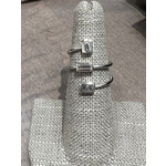 Perfect Jewel Heist 14K White Gold & LAB Grown Diamond Slinky Ring