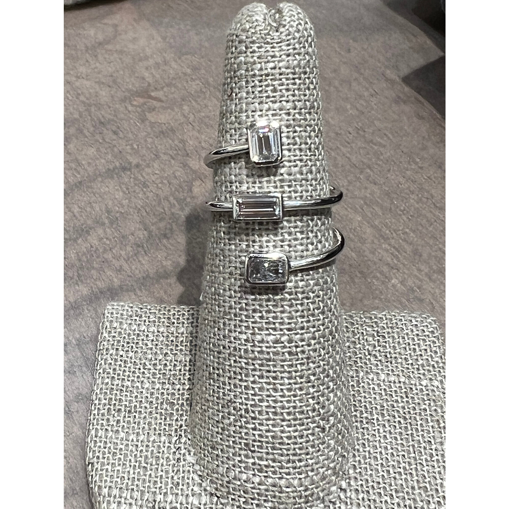 Perfect Jewel Heist 14K White Gold & LAB Grown Diamond Slinky Ring