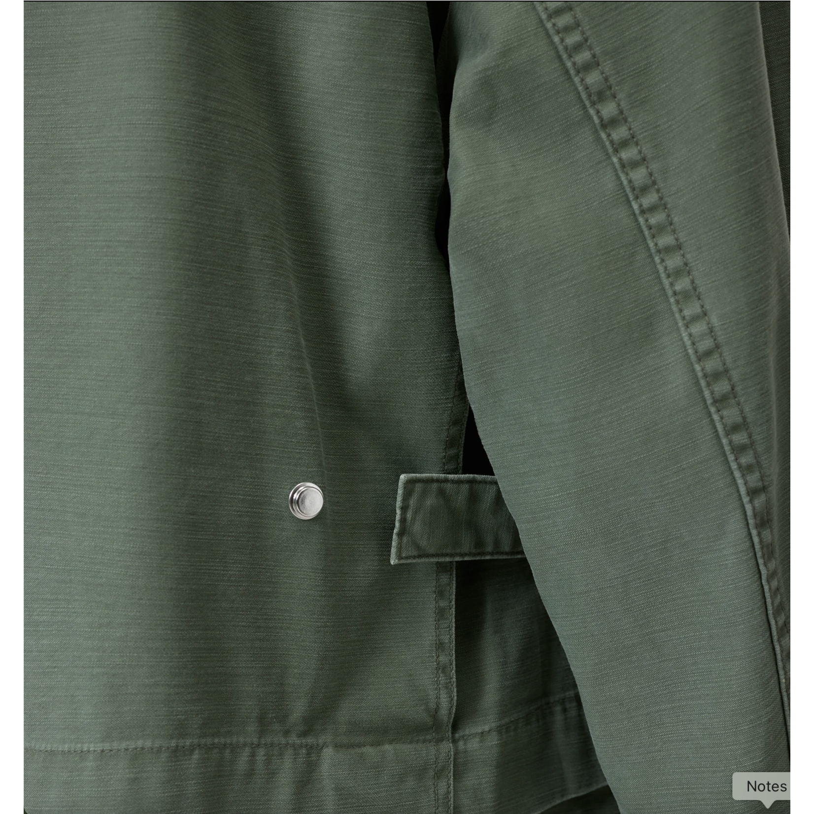 Closed Cropped Cotton Utility Jacket