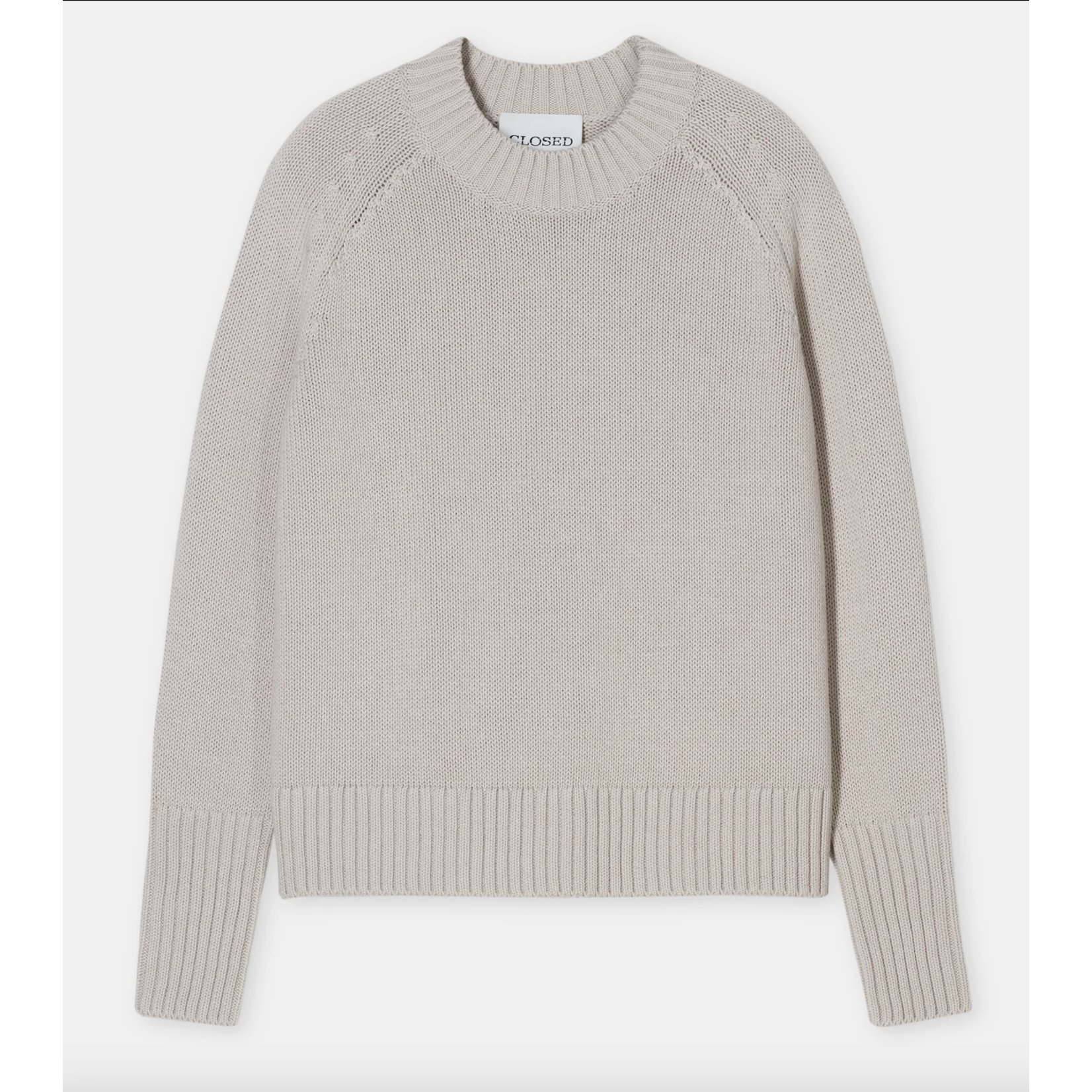 Closed Knitted Jumper Long-Sleeve