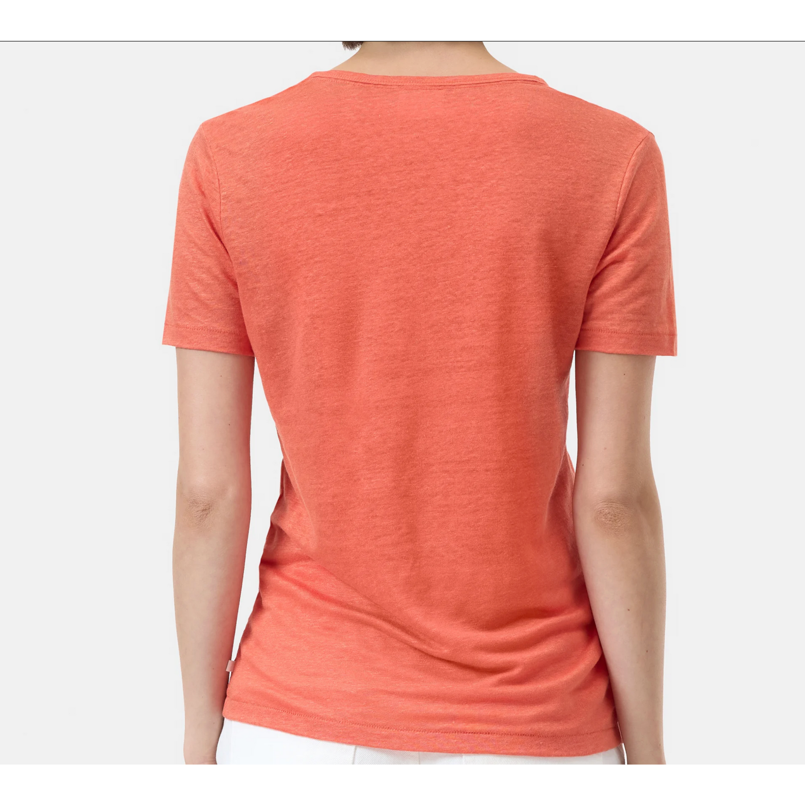 Closed Linen V-Neck T-Shirt