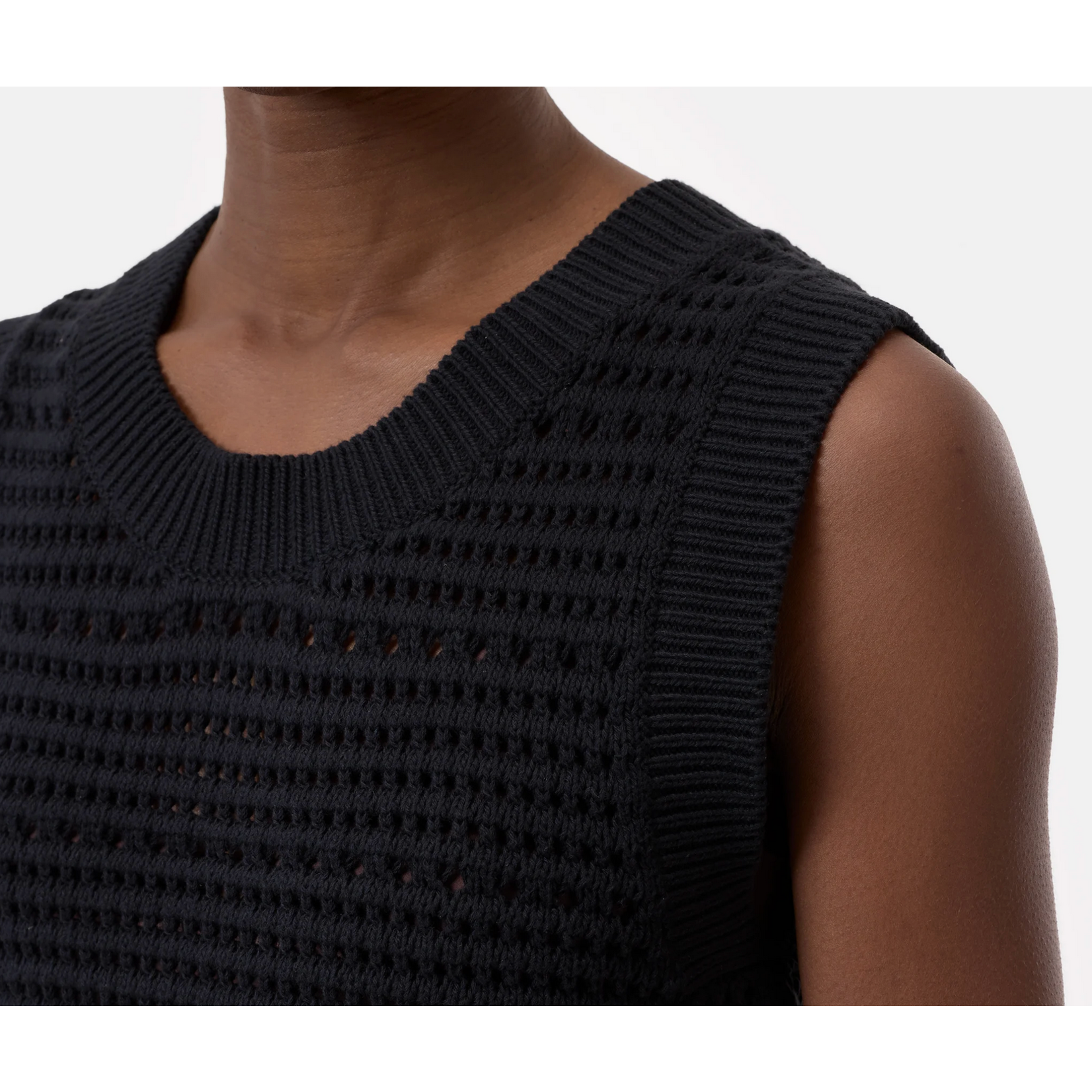 Closed Crochet Tank Top