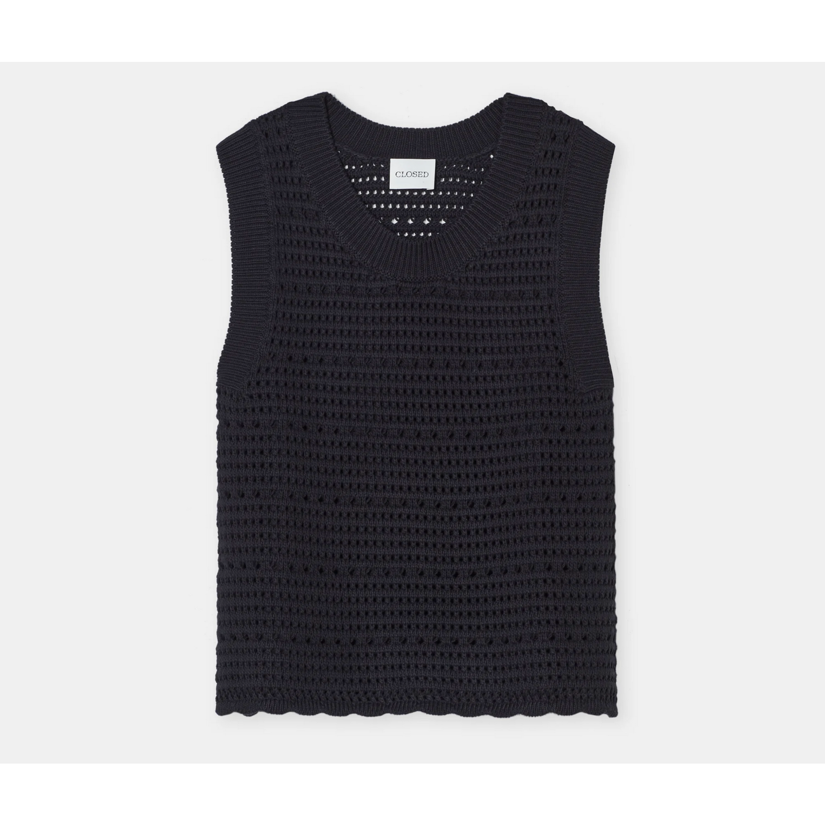 Closed Crochet Tank Top