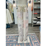 Forte Forte Secret Garden Print Viscose  Silk Twill Pants