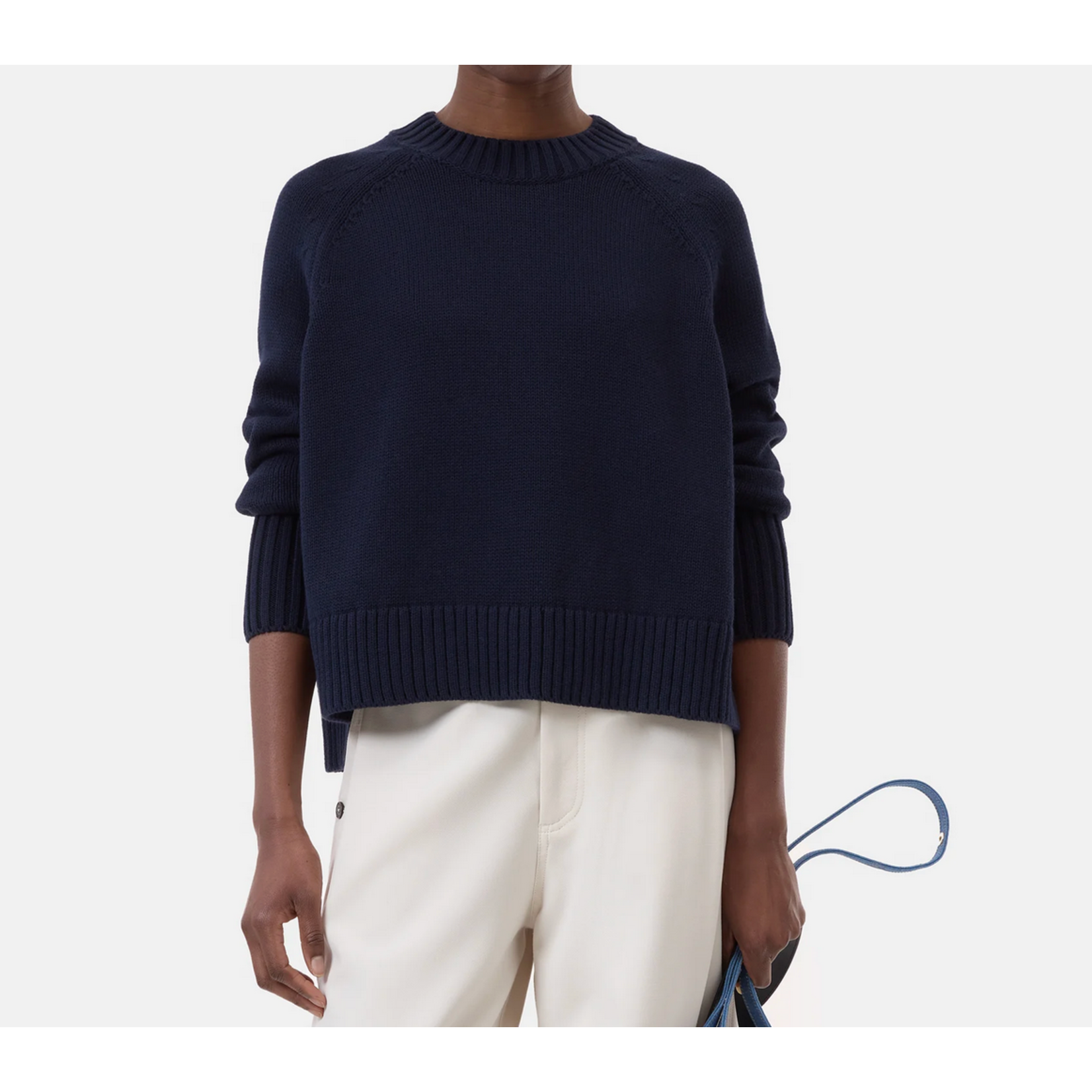 Closed Knitted Jumper Long-Sleeve