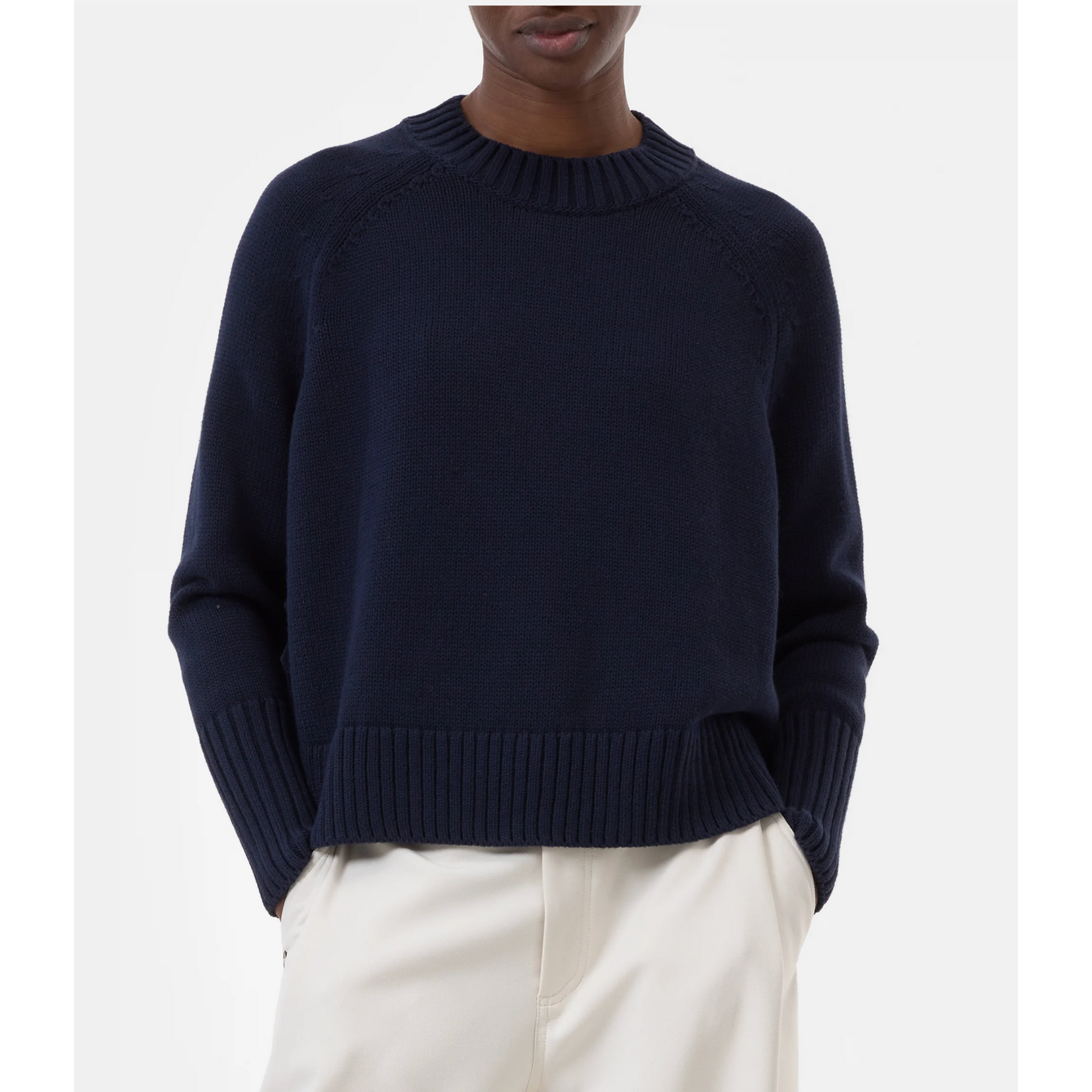 Closed Knitted Jumper Long-Sleeve
