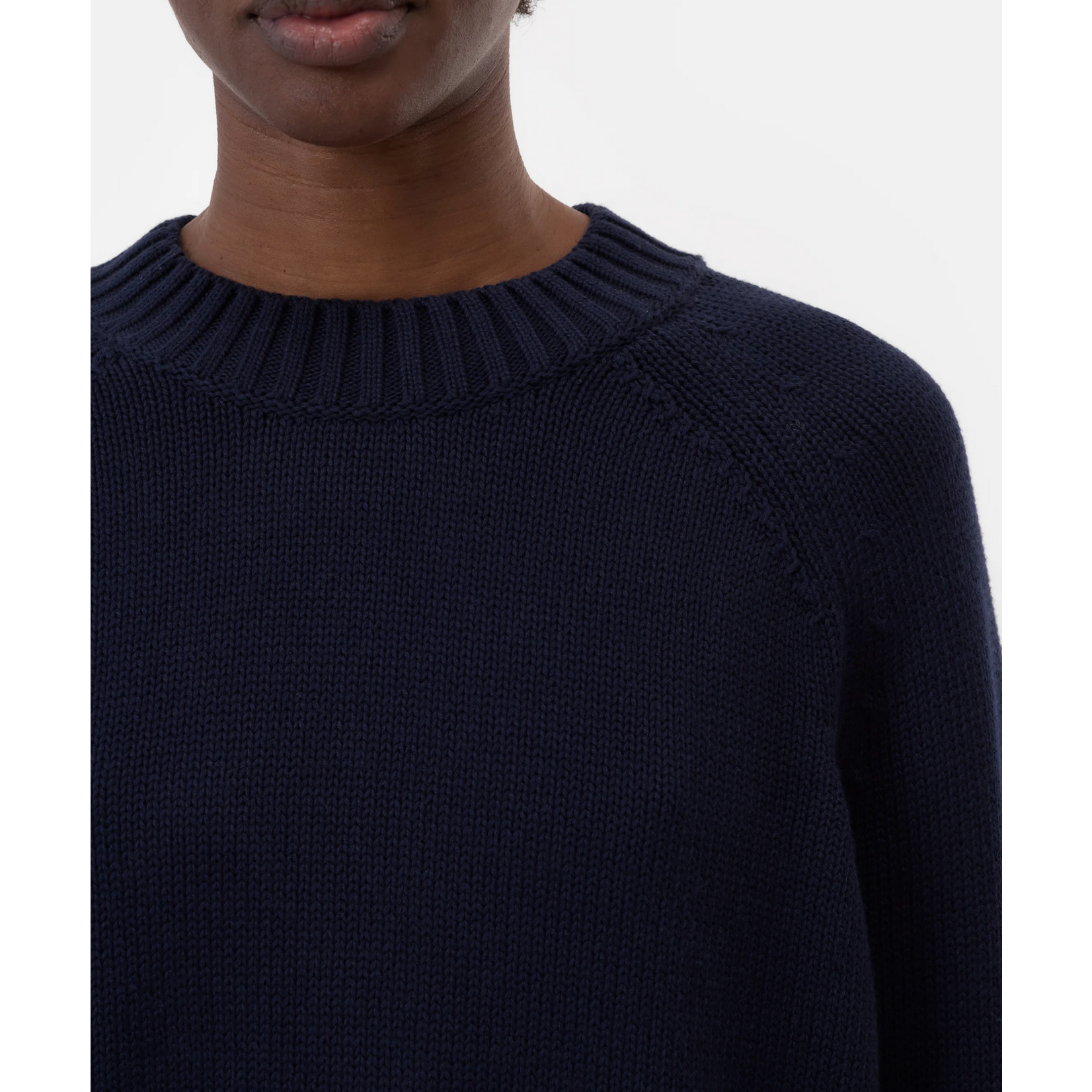 Closed Knitted Jumper Long-Sleeve