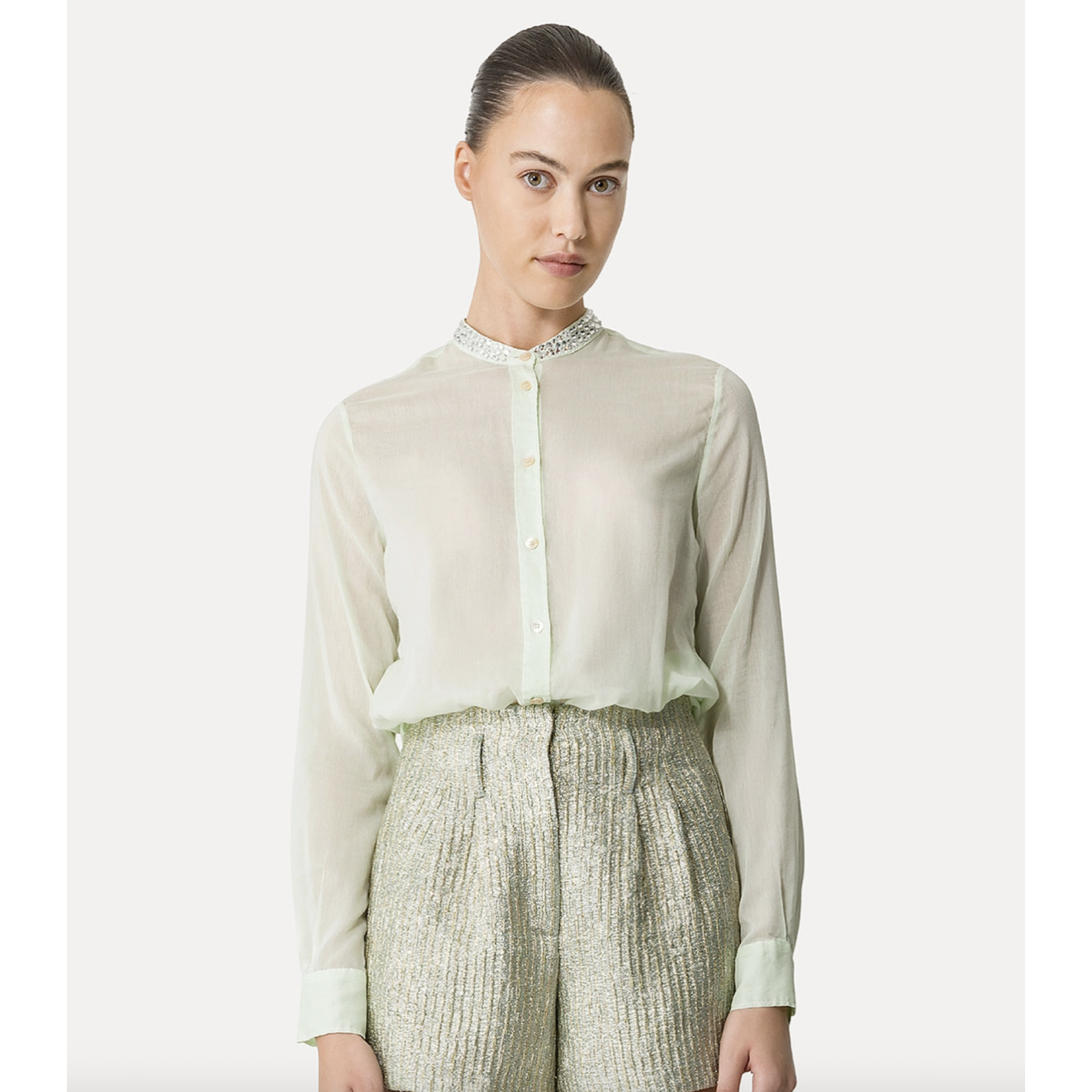 Forte Forte Co/Se Voile Crystal Shirt